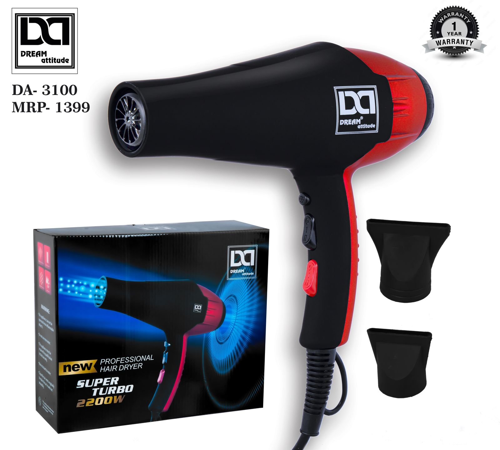  HAIR DRYER  [MODEL NO:3100]